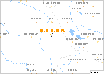 map of Andranomavo