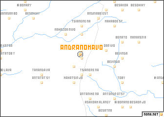 map of Andranomavo