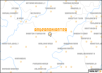 map of Andranomiantra