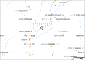map of Andranosoa
