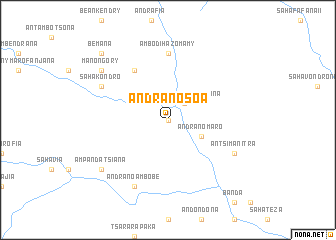 map of Andranosoa