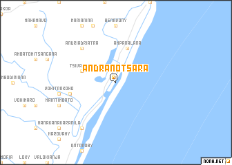 map of Andranotsara