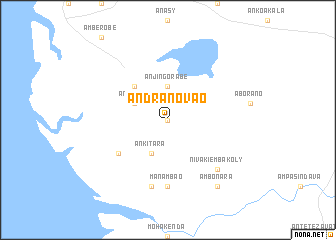 map of Andranovao