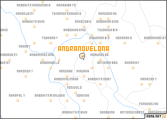 map of Andranovelona