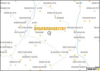 map of Andranovoritay