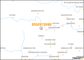 map of Andratambe