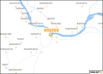 map of Andrea