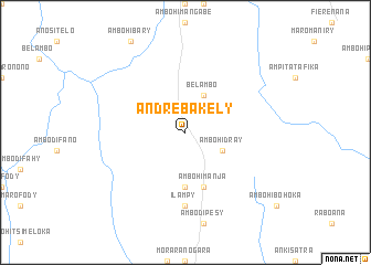 map of Andrebakely