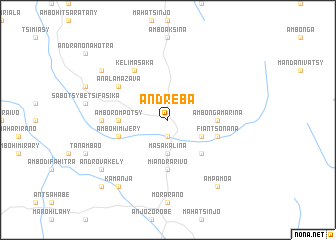 map of Andreba