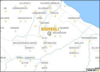 map of Andreoli