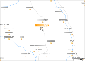 map of Andresa