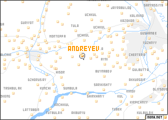 map of Andreyev