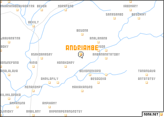 map of Andriambe