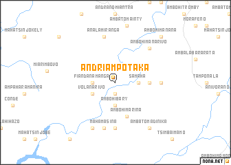 map of Andriampotaka