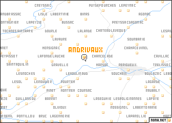 map of Andrivaux