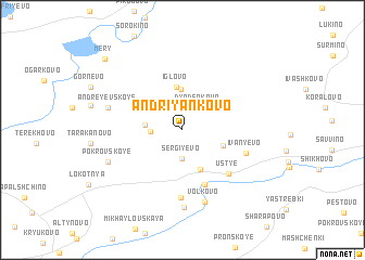 map of Andriyankovo