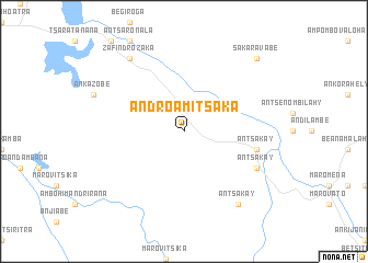 map of Androamitsaka