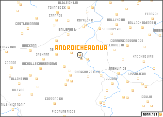 map of An Droichead Nua