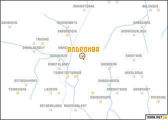 map of Andromba