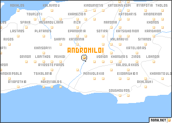 map of Andrómiloi