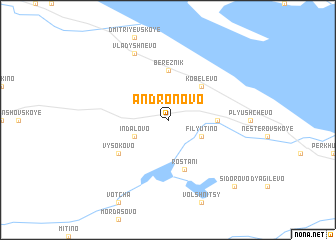 map of Andronovo