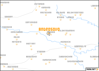 map of Androsovo