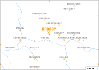 map of Androy