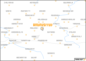 map of Andrusiyuv