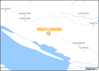 map of Andryushino