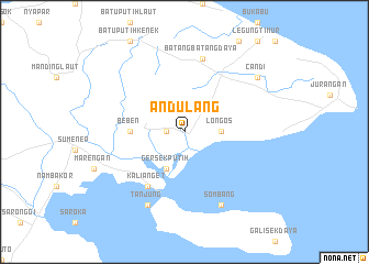 map of Andulang