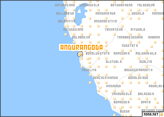 map of Andurangoda