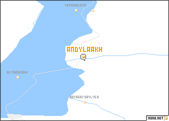 map of Andylaakh