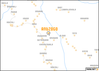 map of Andzogo