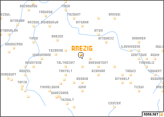 map of Anezig