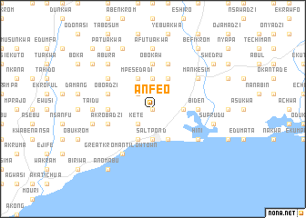 map of Anfeo