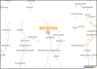 map of Anfernou