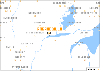 map of Angamedilla