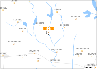 map of Angao