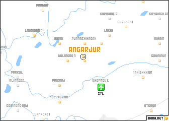 map of Angarjur