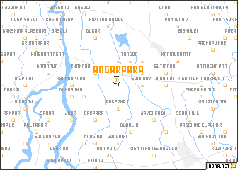 map of Angarpara