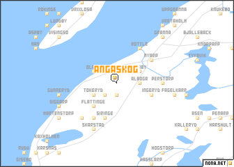 map of Ängaskog