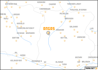 map of Angās