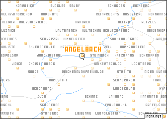 map of Angelbach