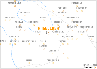 map of Angelcasa