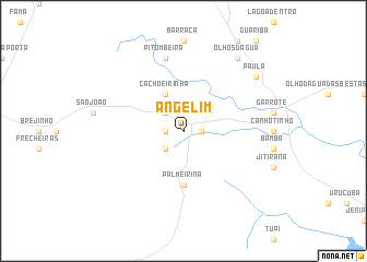map of Angelim