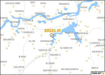 map of Angelim