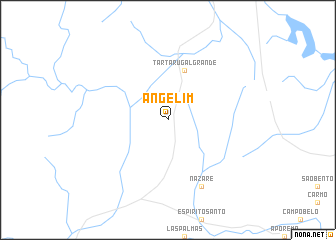 map of Angelim