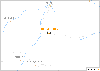 map of Angelina