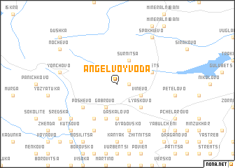 map of Angel Voyvoda