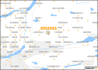 map of Angered
